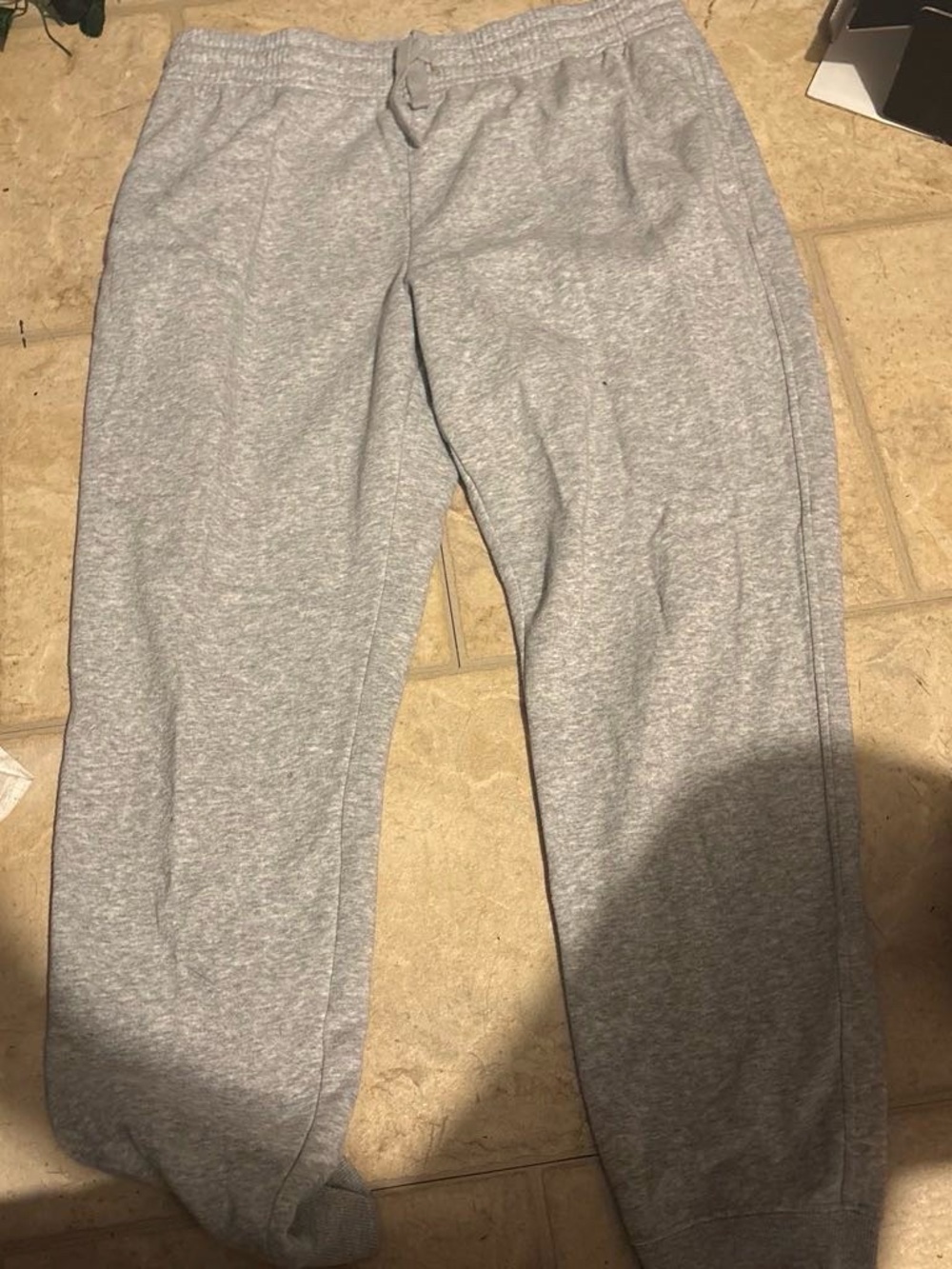 Men's Gray Jogger Sweatpants - Comfortable Everyday Wear